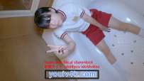 No143のエンジの体操服さん パンツに汚れ 4K